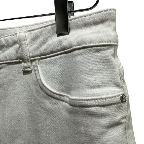 DL 1961 Midrise Curvy Straight white jeans size 29 - Picture 7 of 12